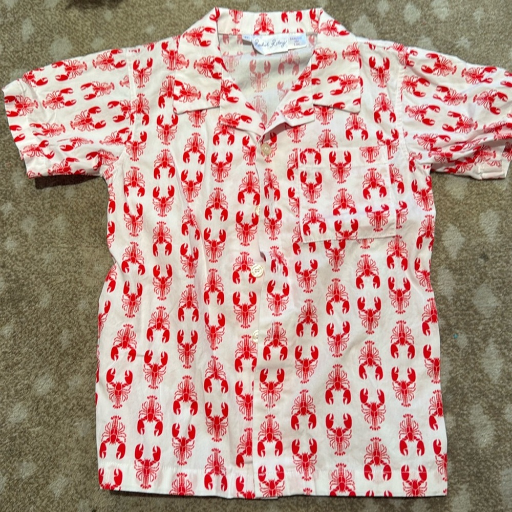 Rachel Riley Lobster Button Down
